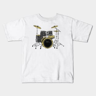 Drum kits art Kids T-Shirt